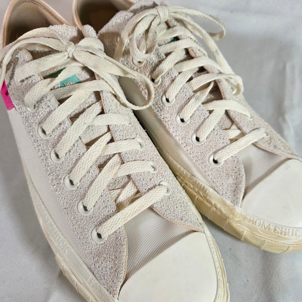 Converse Chuck Taylor Alt Star Weekend Low Egret White Pink Teal Mens 11 Shoes - Picture 4 of 9